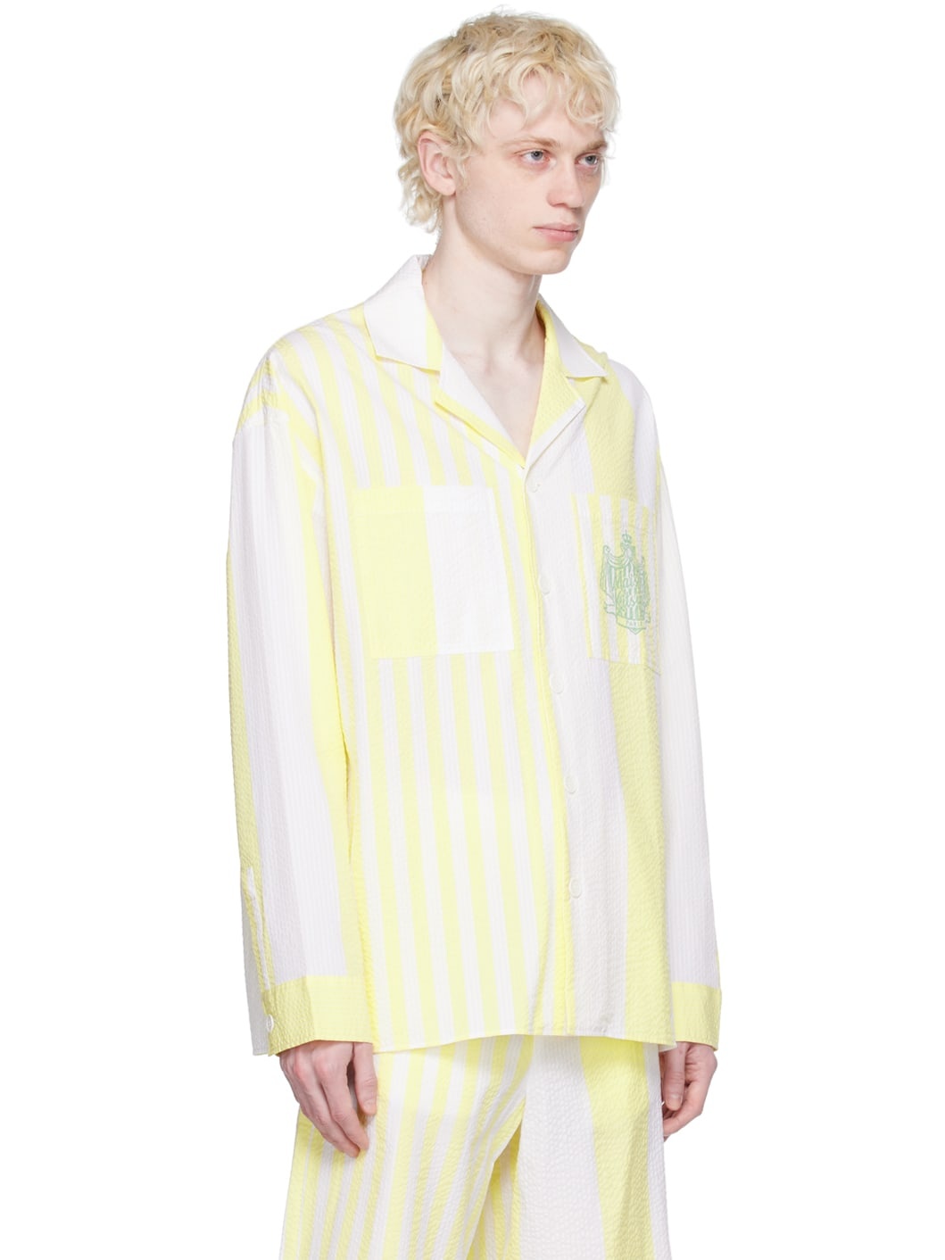 Yellow & White Hotel Olympia Edition Shirt - 2