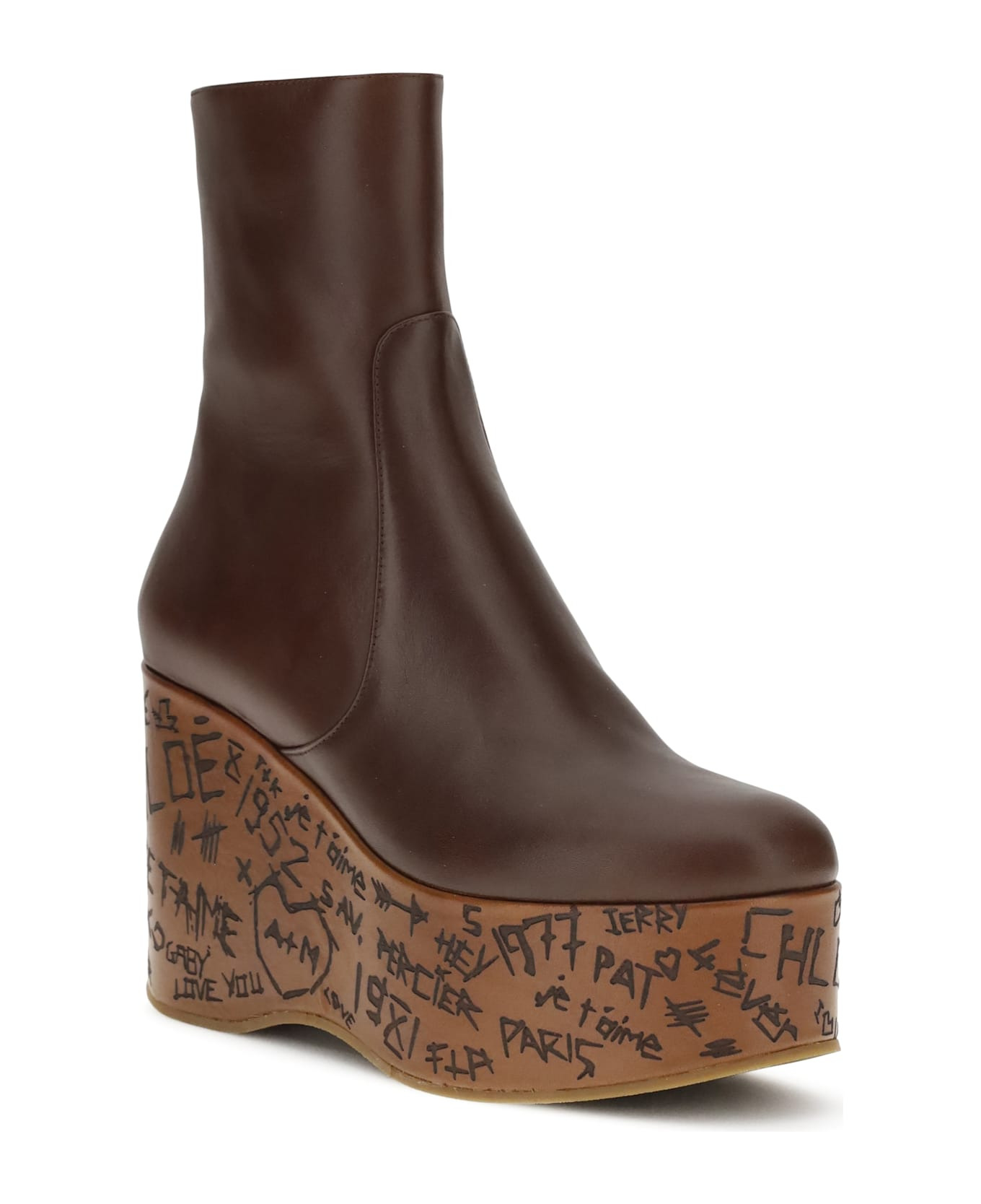 Maxime Wedge Ankle Boots - 2