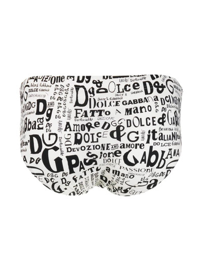 Dolce & Gabbana logo-print swimming trunks outlook