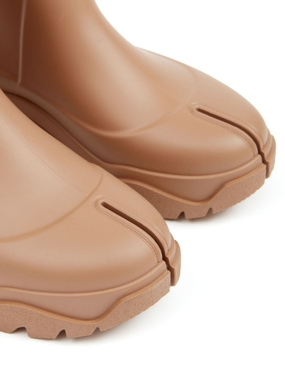 Tabi-toe knee-length boots - 5