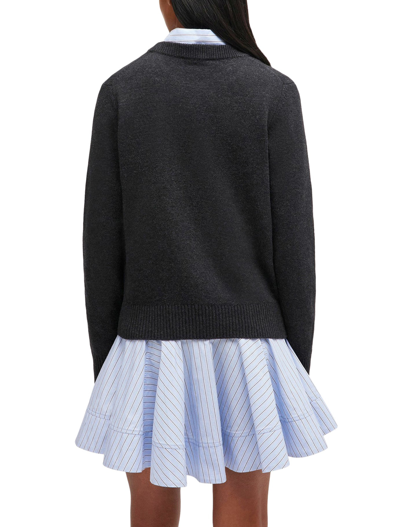 WOOL SWEATER WITH PRINT - 4