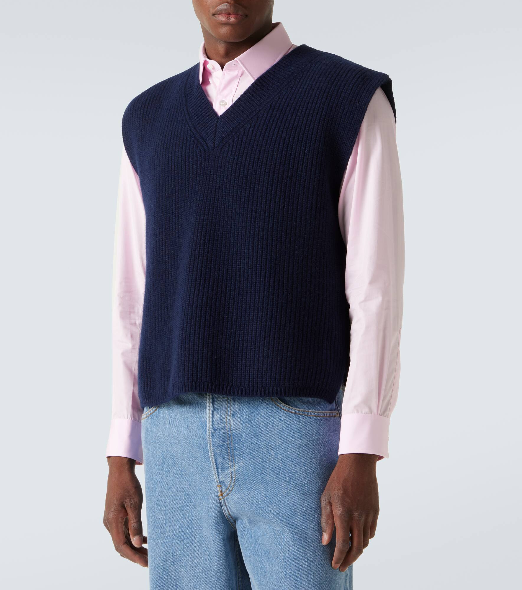 Mr Southbank cashmere sweater vest - 3