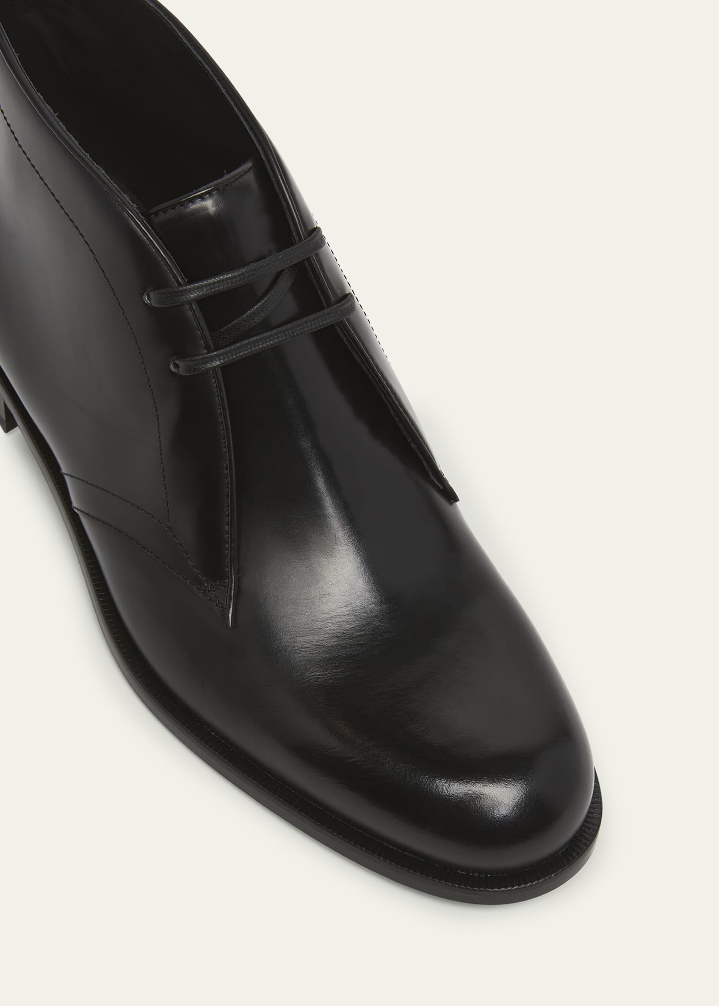 Men's Bull Leather Chukka Boots - 3