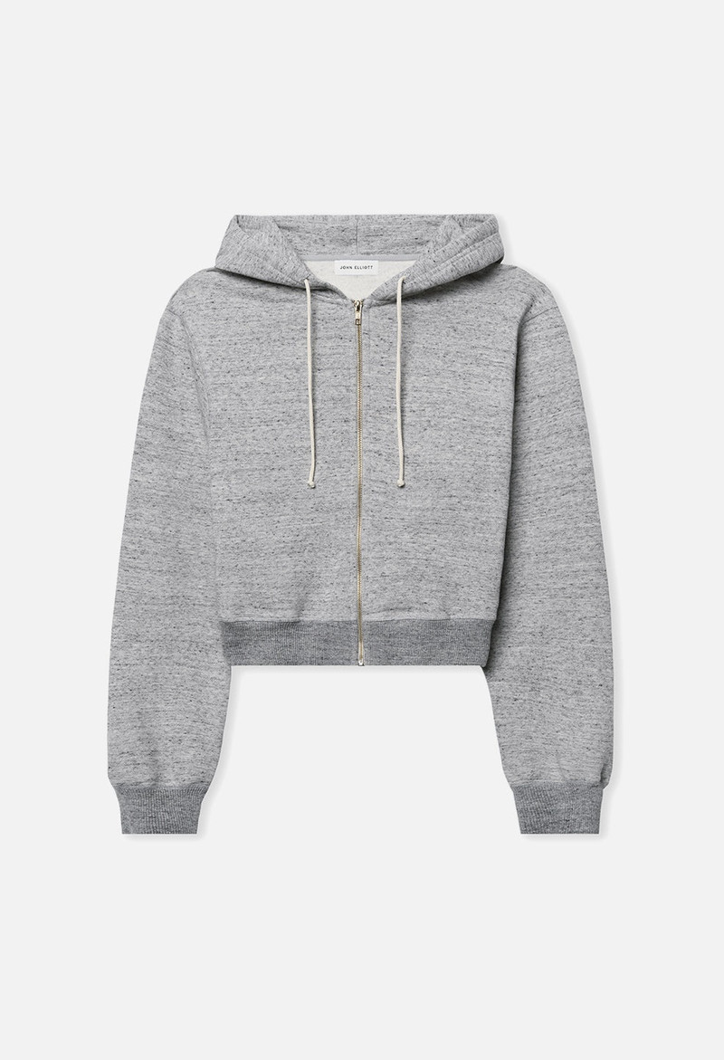 VINTAGE FLEECE CROPPED FULL-ZIP 1