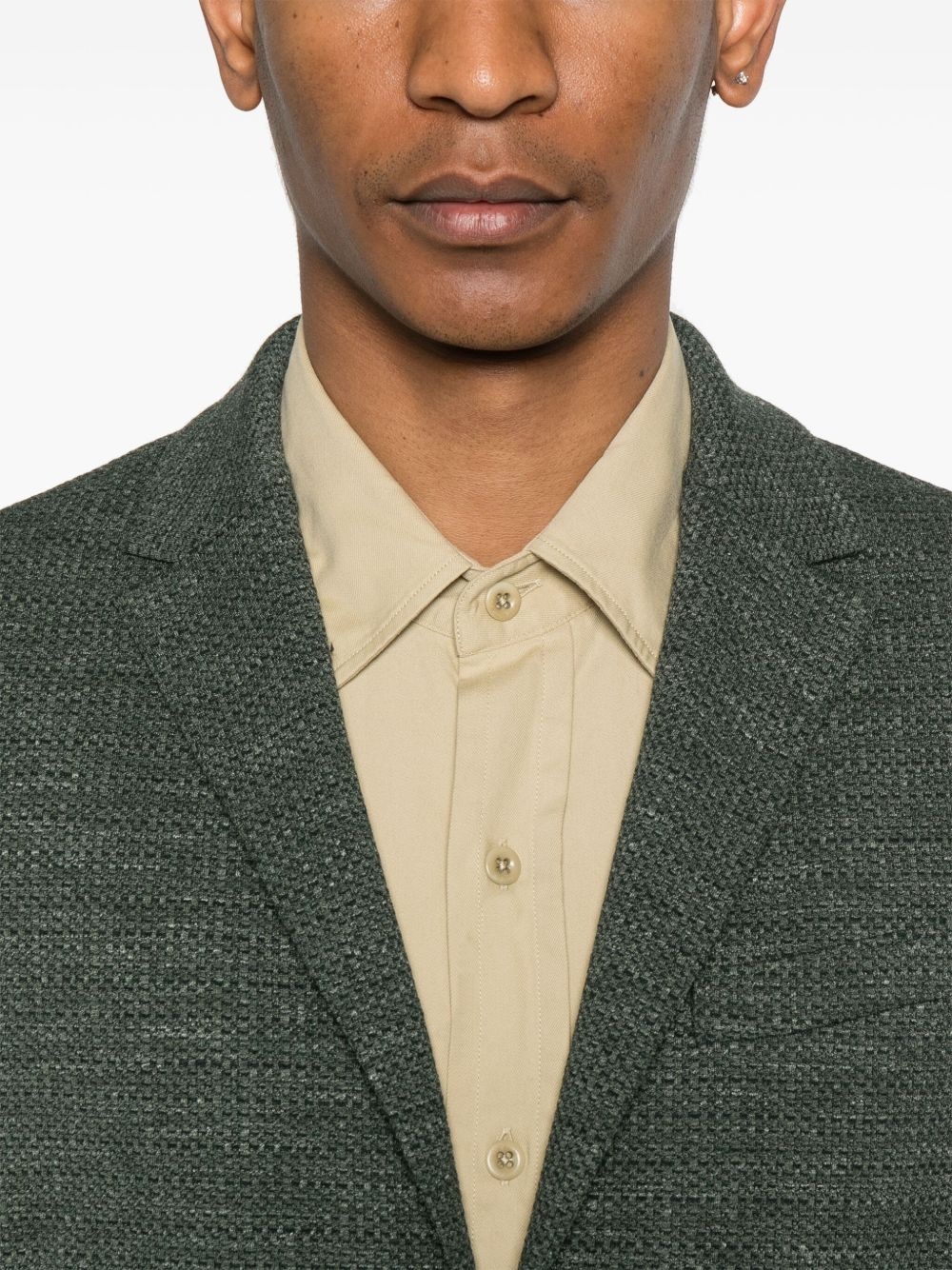 single-breasted blazer - 5
