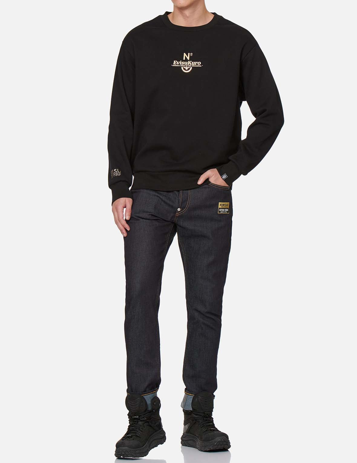 Logo Foil Print Sweatshirt - 4