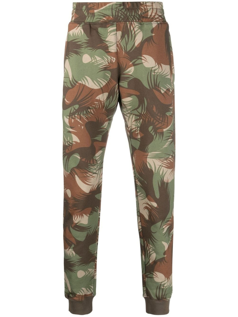 camouflage-print cotton track pants 1