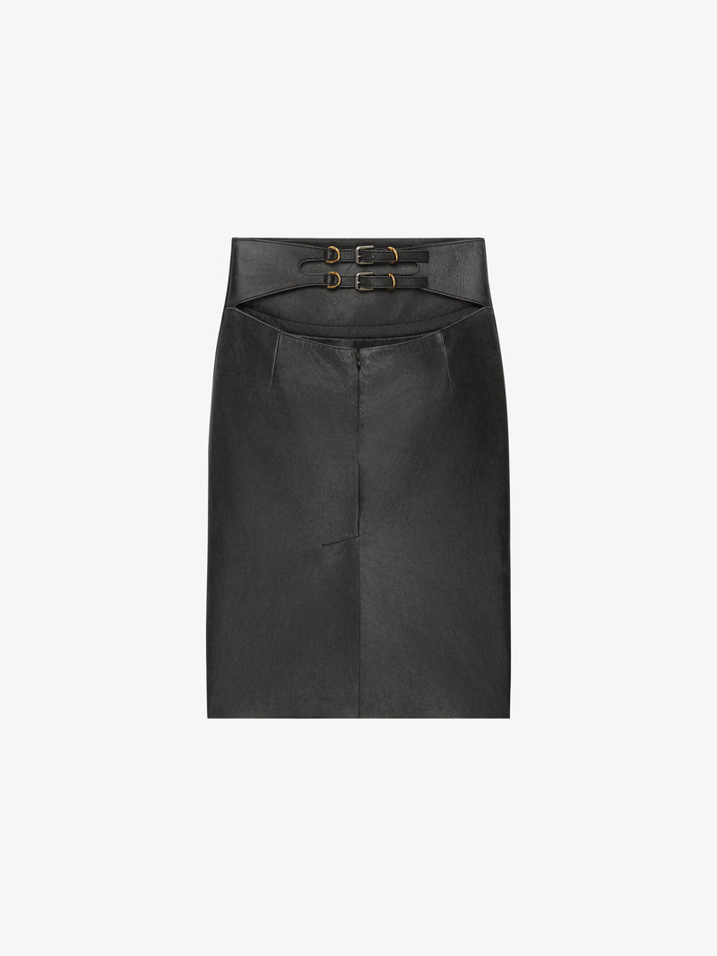 SKIRT IN LEATHER 5