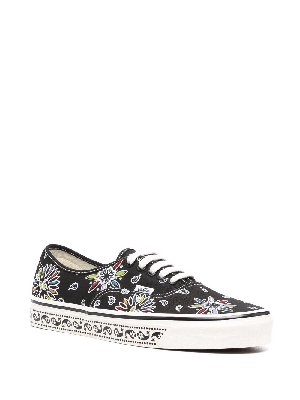 paisley low-top trainers - 2