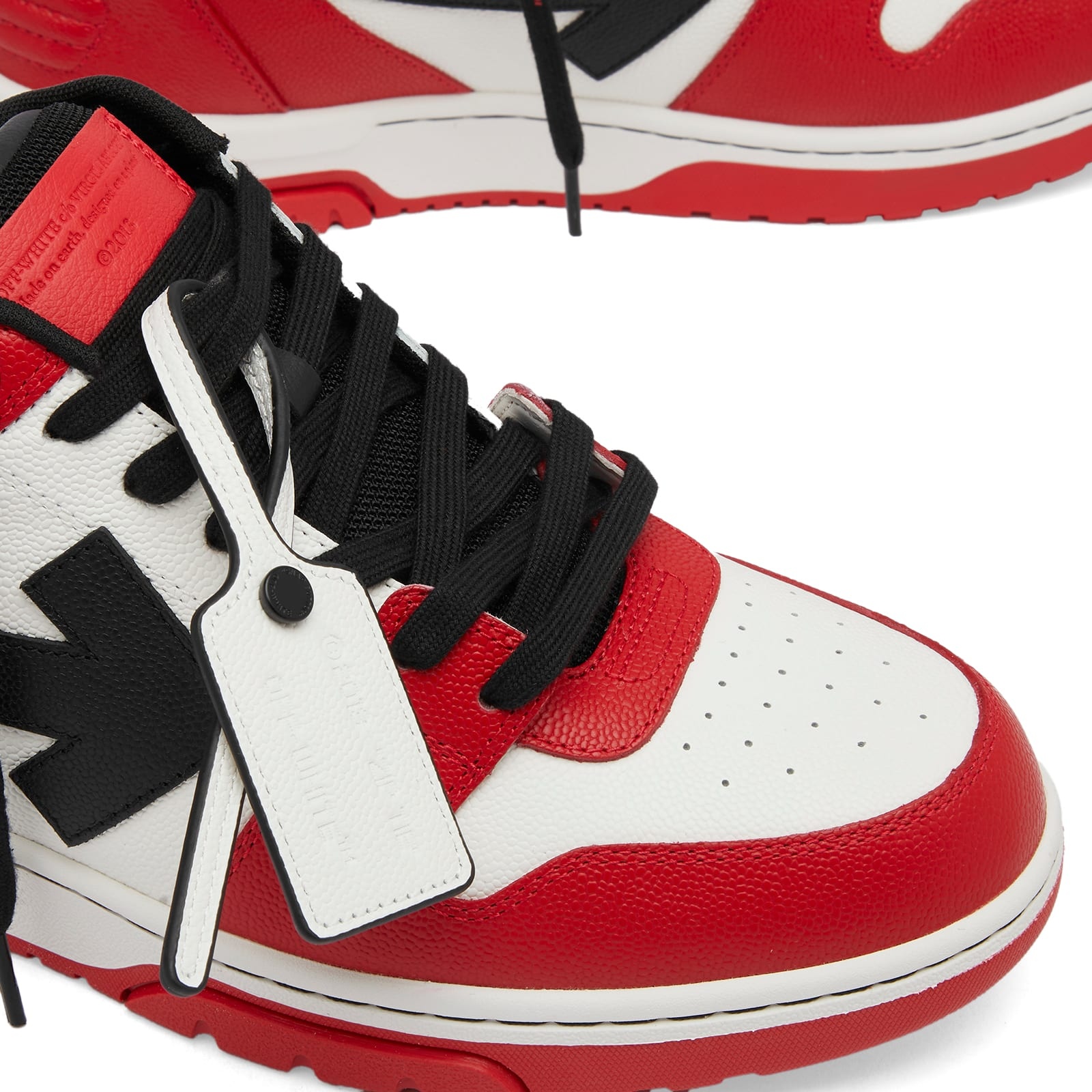 Off-White Out Of Office Leather Sneaker - 3