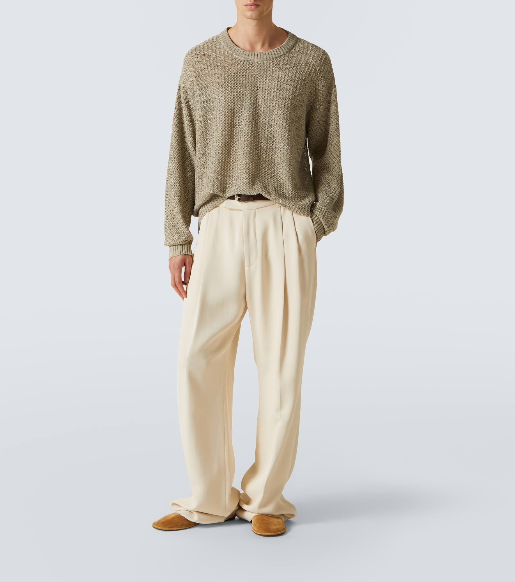 Jardim linen sweater - 2