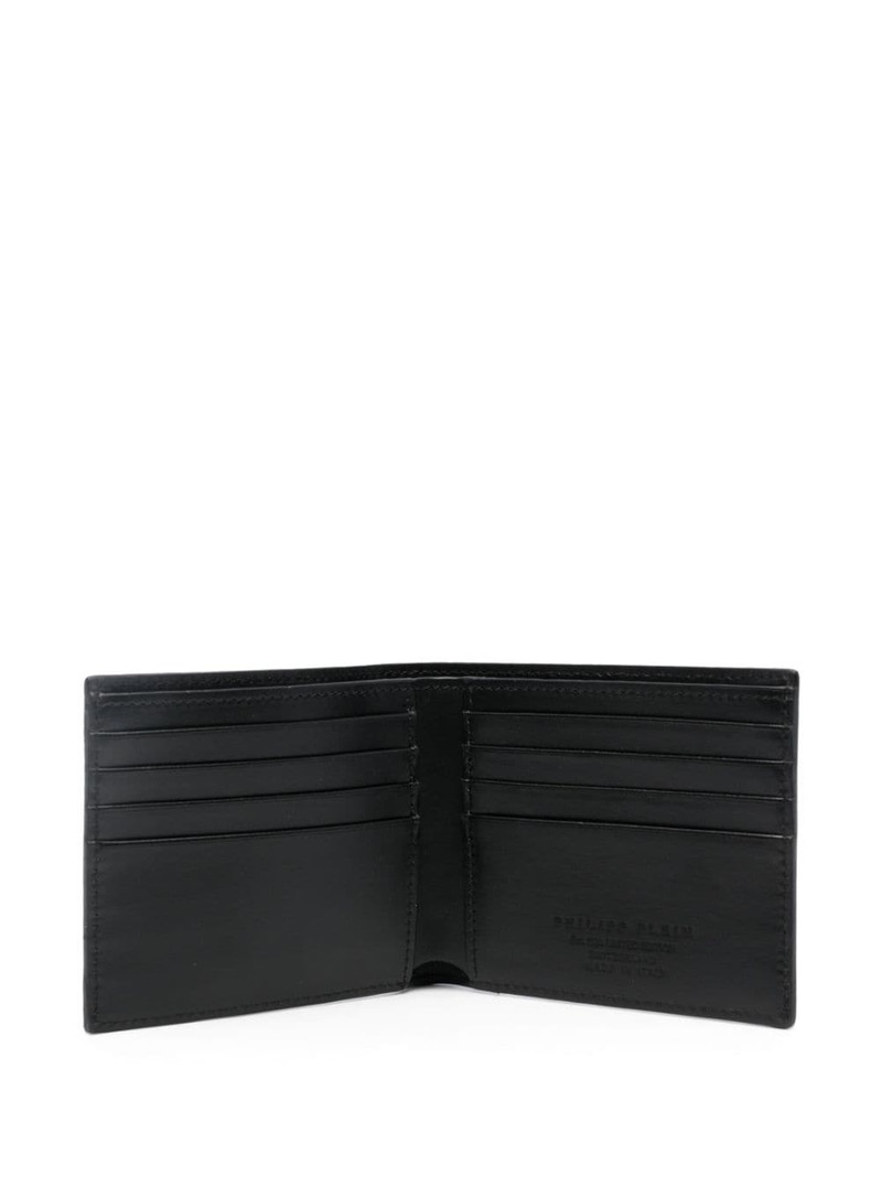 paisley-print leather wallet 3