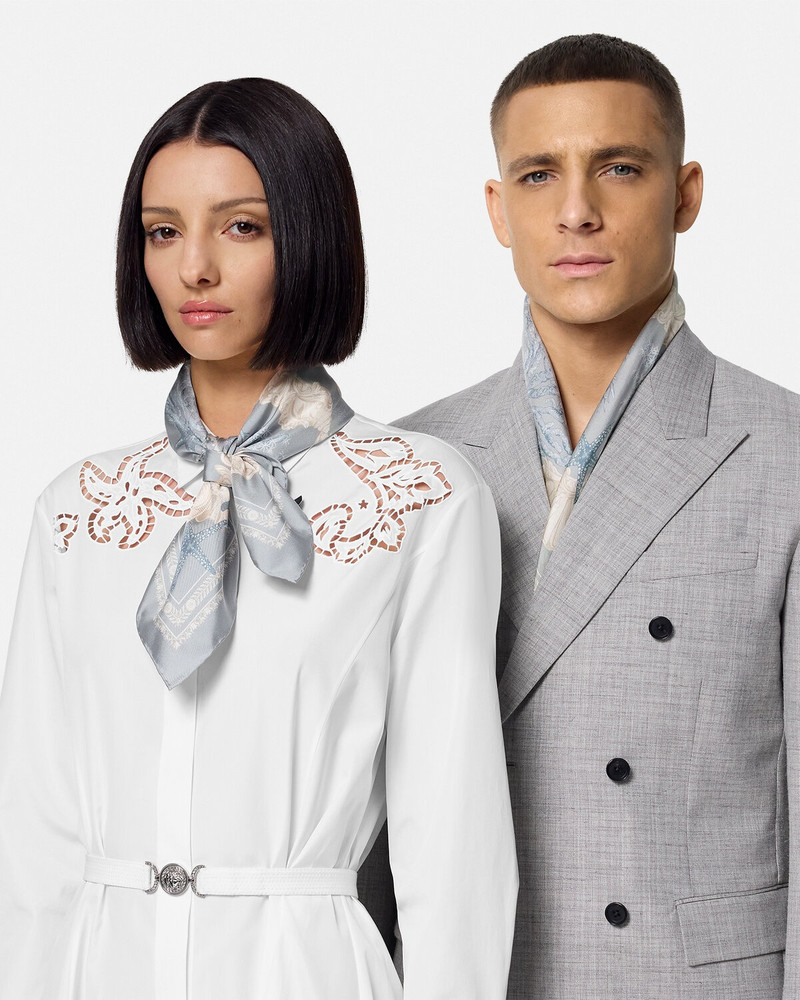 Barocco Sea Silk Foulard 27.5" 3