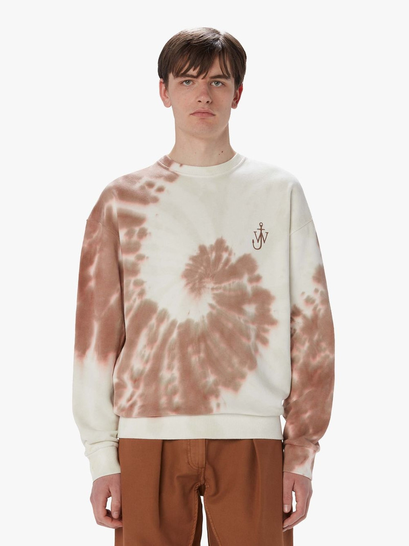 TIE -DYE SWEATSHIRT WITH CAT PRINT 3