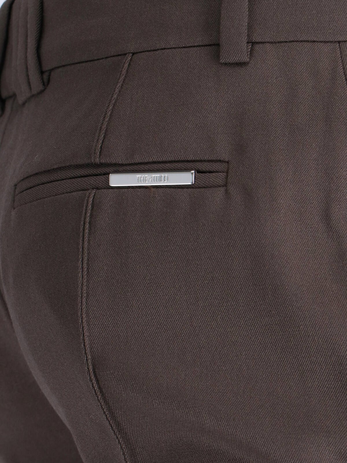 VIRGIN WOOL BOOTCUT PANTS - 4