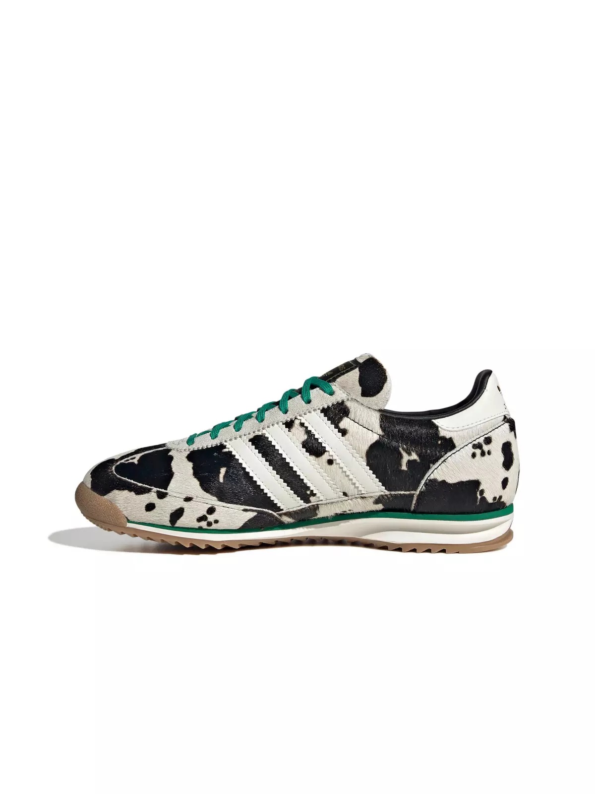 Originals SL 72 OG "Core Black/Off White/Court Green" Women's Shoe - 2