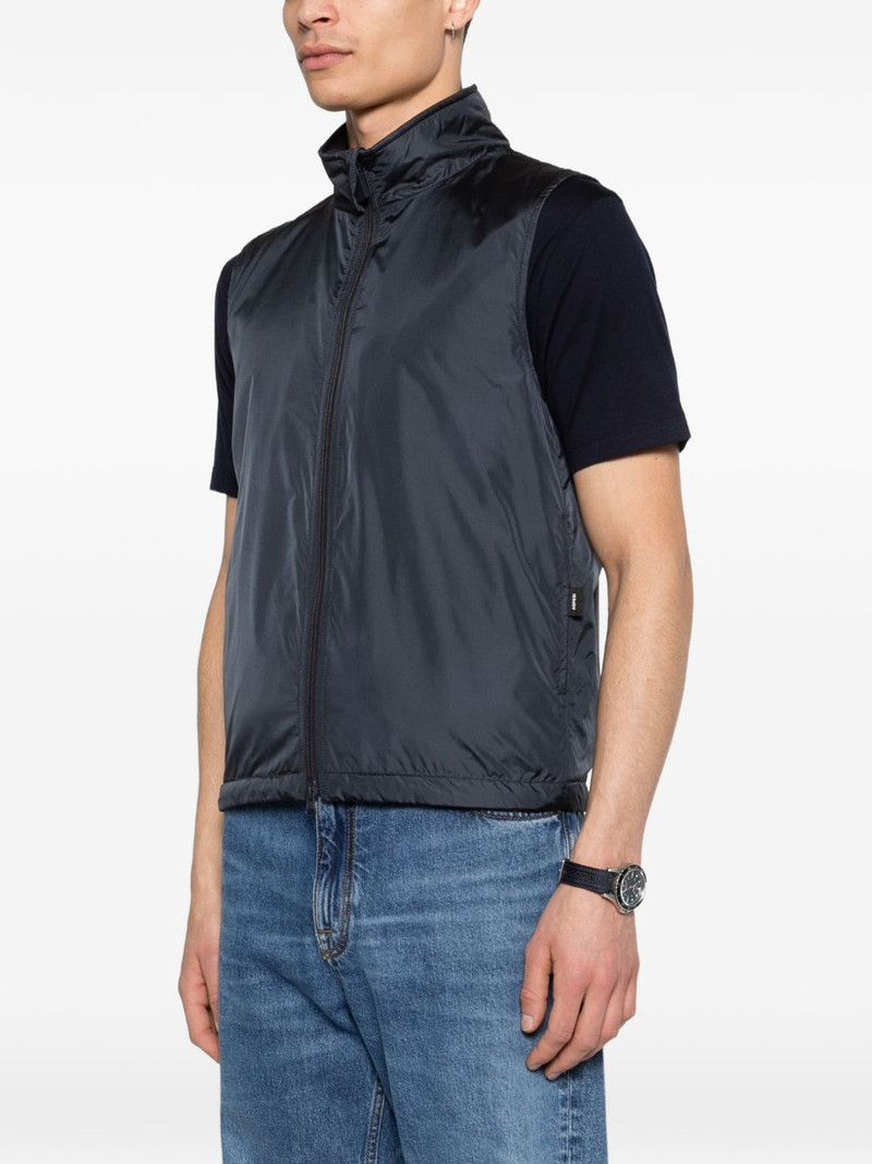 zip sleeveless gilet 3