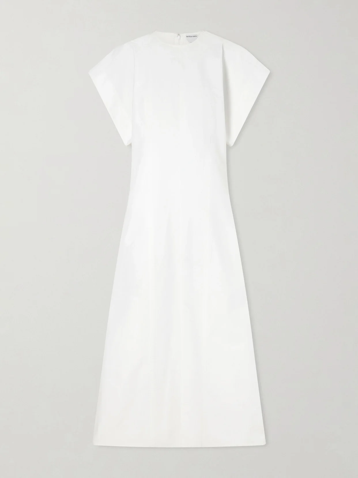 Cotton-poplin Midi Dress - 1