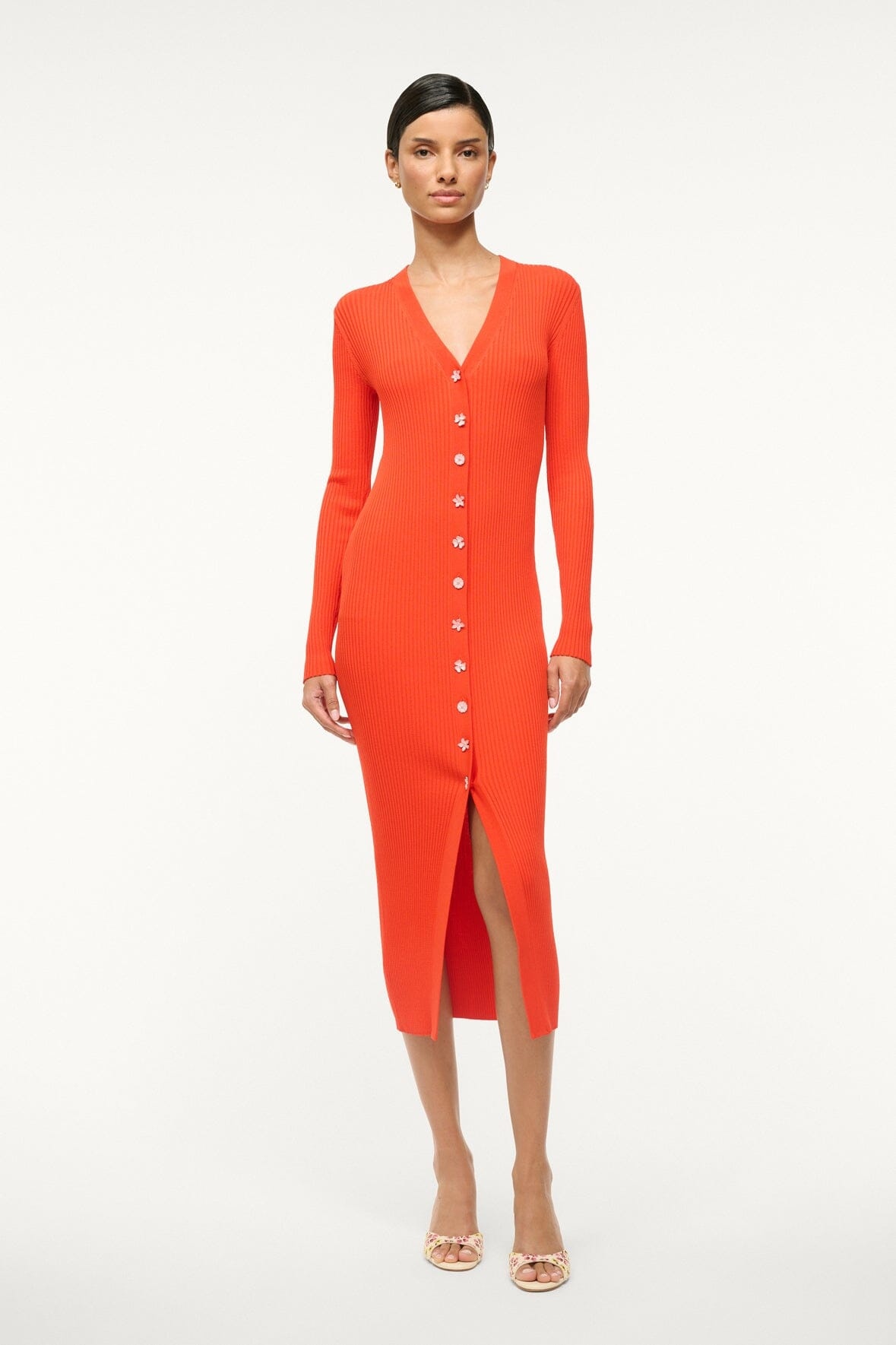 STAUD SHOKO SWEATER CAYENNE - 2