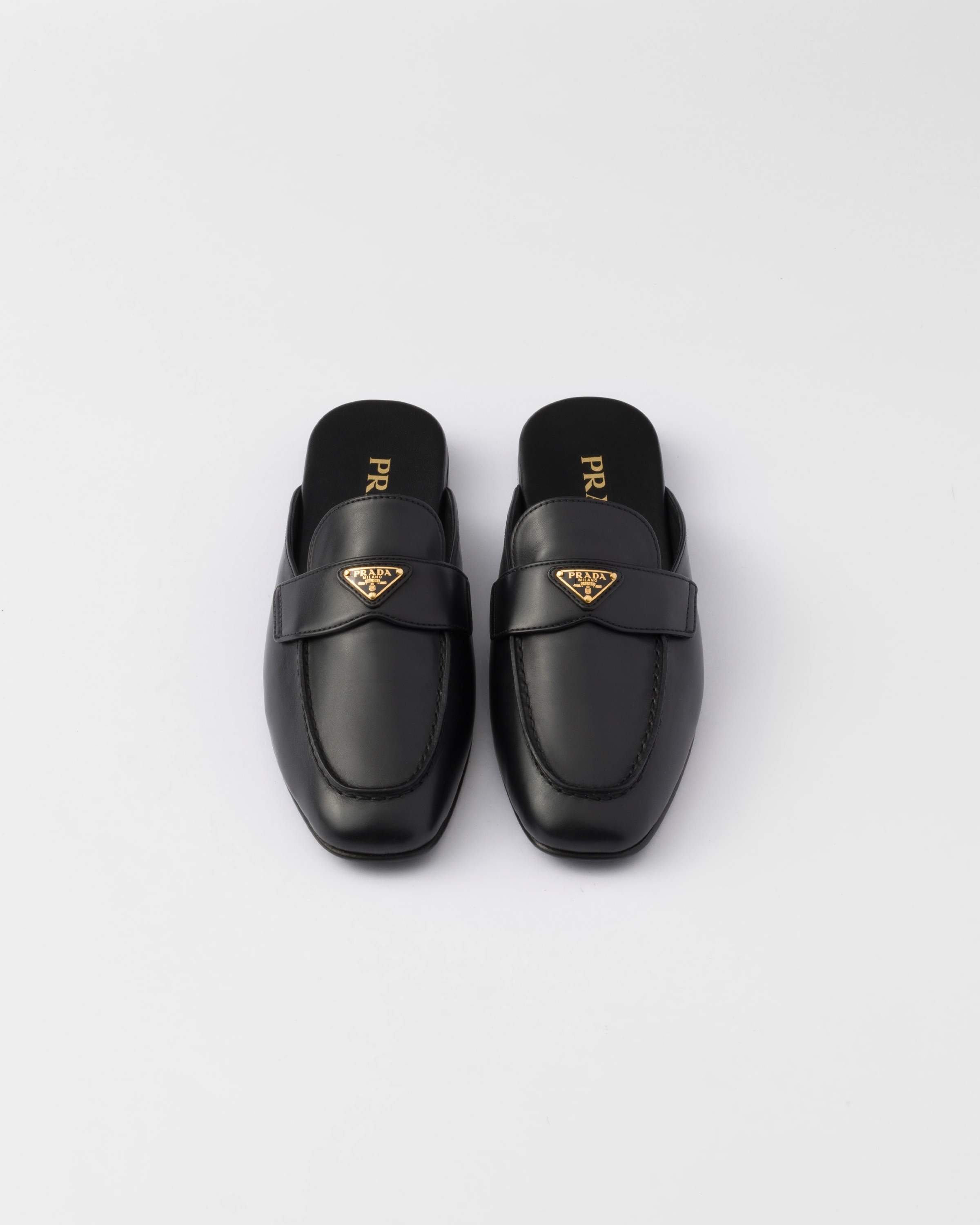 Leather mules - 4
