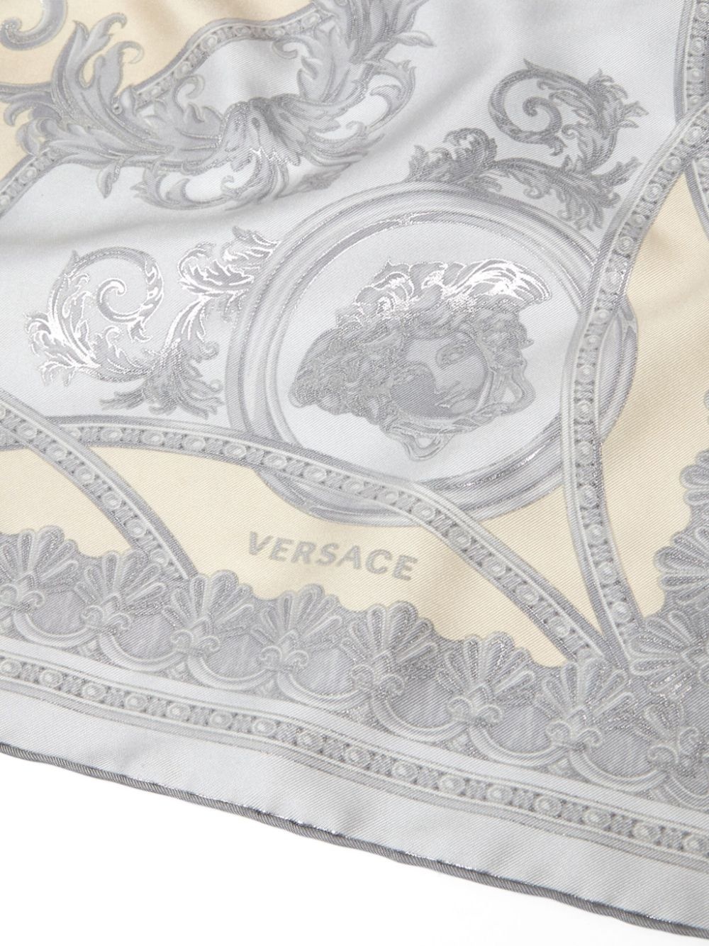 Barocco-print foulard - 2