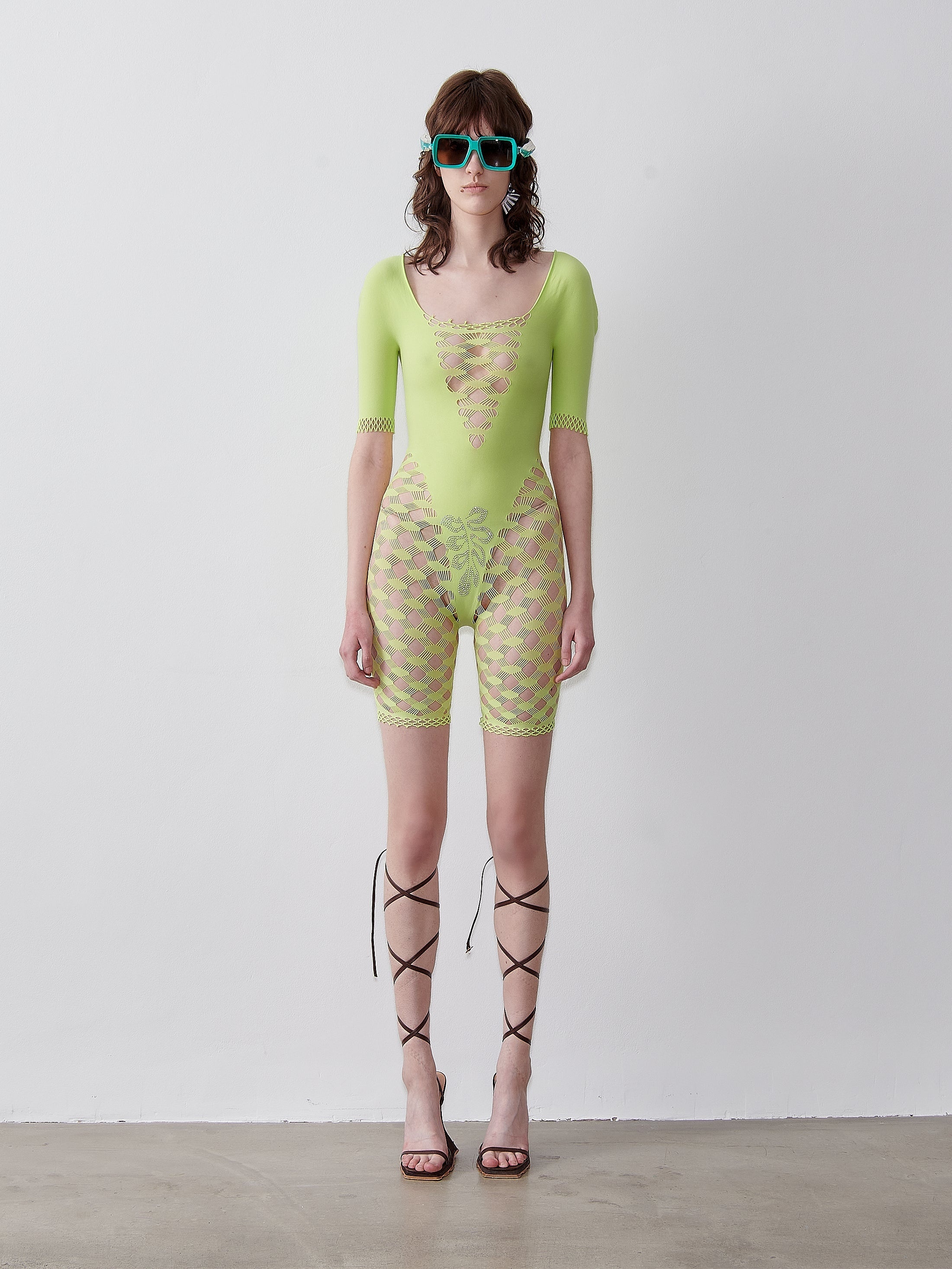 SHELLY PLAYSUIT MIDORI SOUR - 2