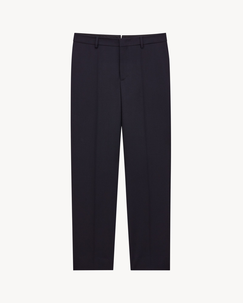 SLIM-FIT PANTS IN WOOL GABARDINE 1