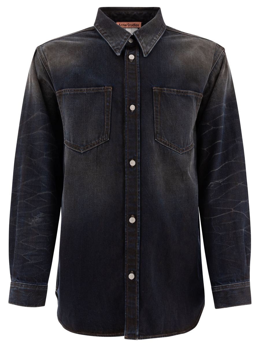 Acne Studios Oversized Denim Shirt - 1