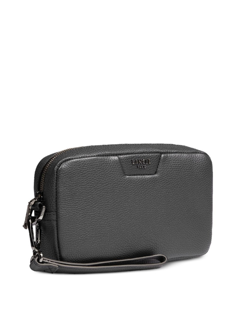 zip leather clutch 3