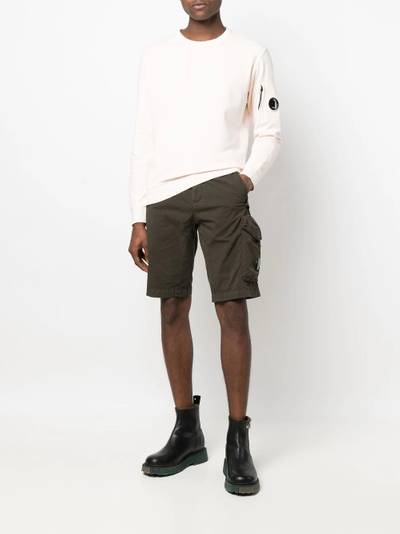 C.P. Company knee length cargo shorts outlook