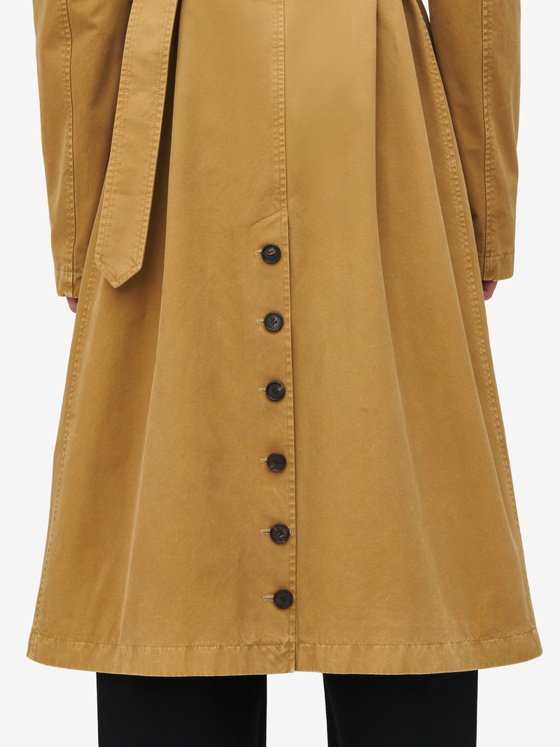 Stacked Shoulder Raincoat 6