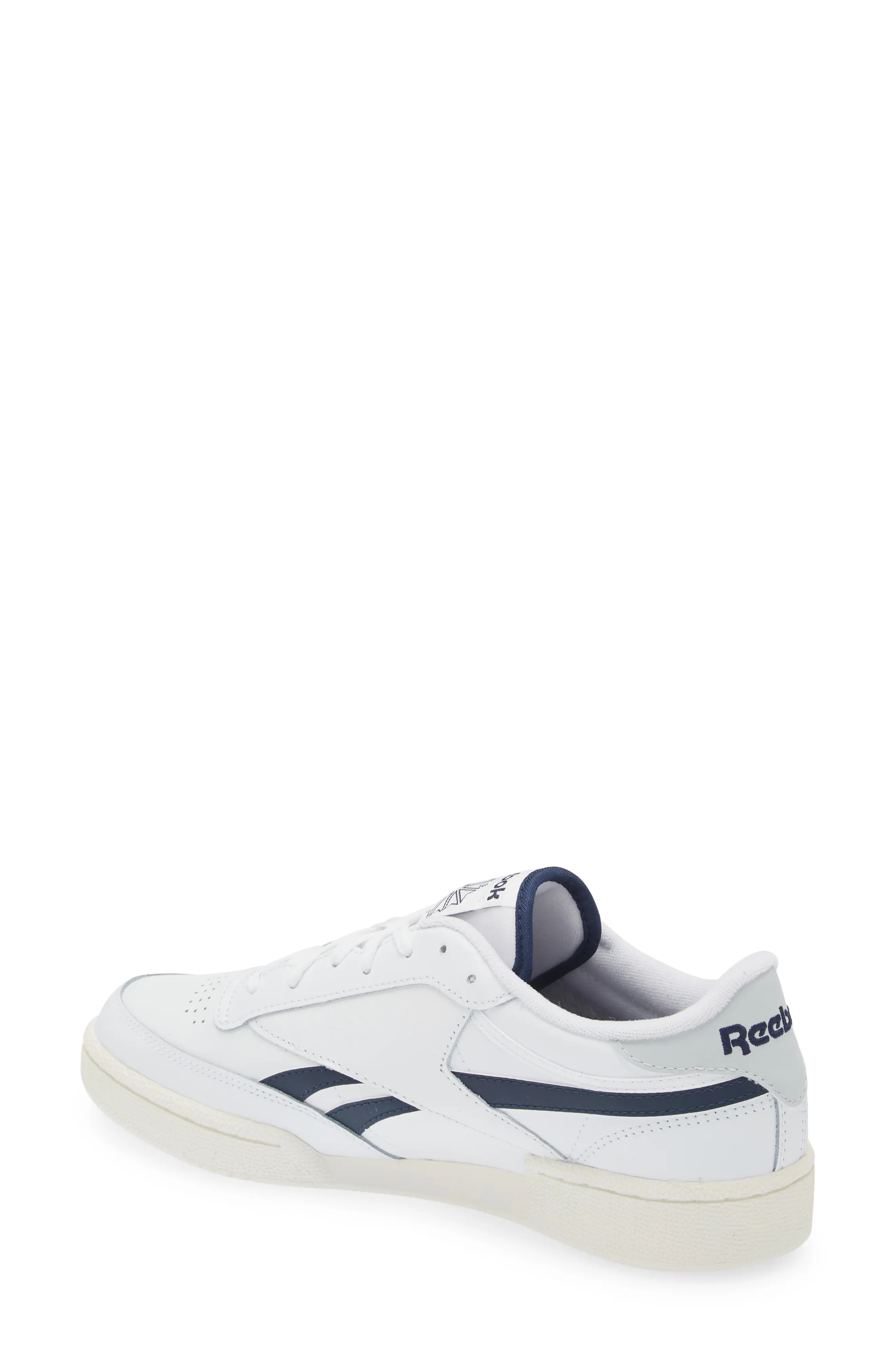 Club C Revenge Sneaker in White/Chalk/Vector Navy - 2