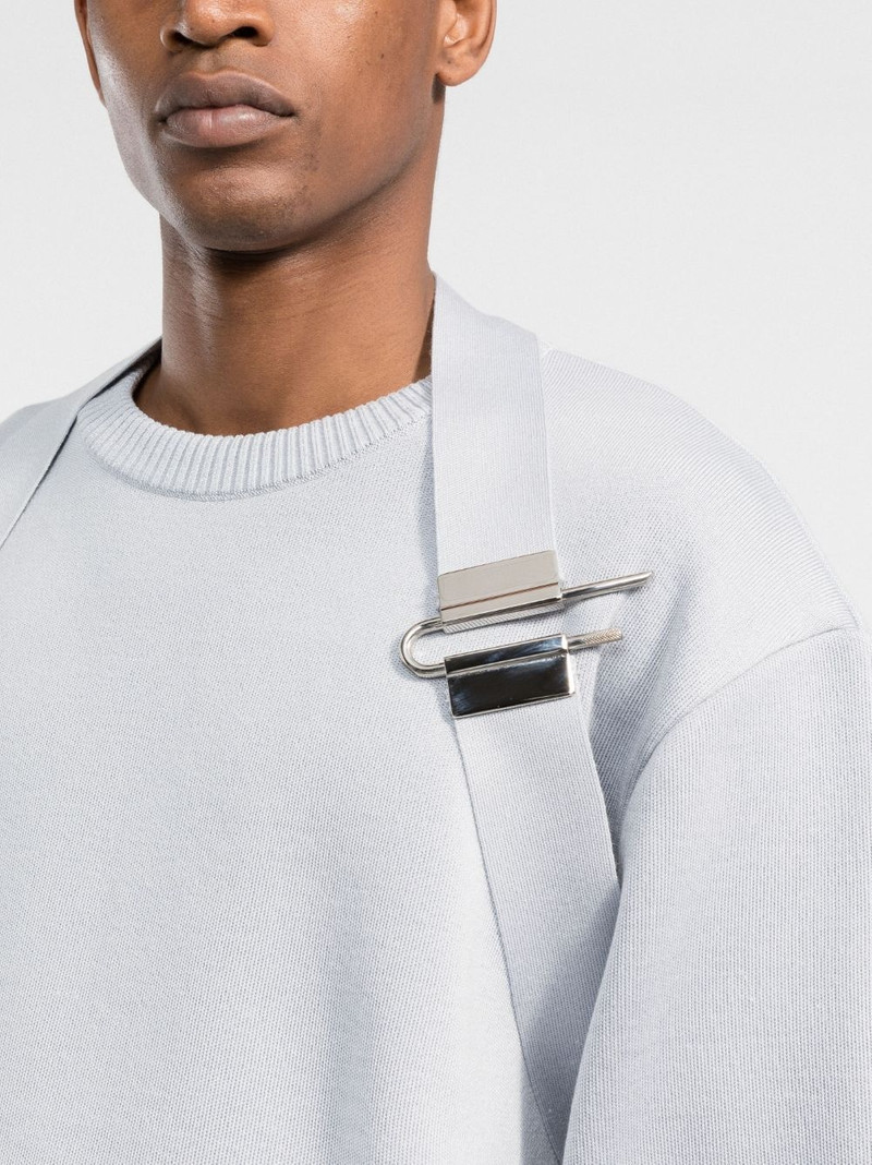 crew-neck knit jumper 5