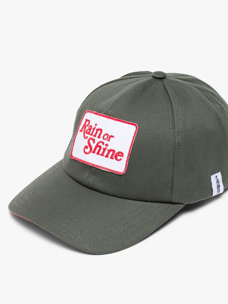 RAIN X SHINE GREEN COTTON CAP 3