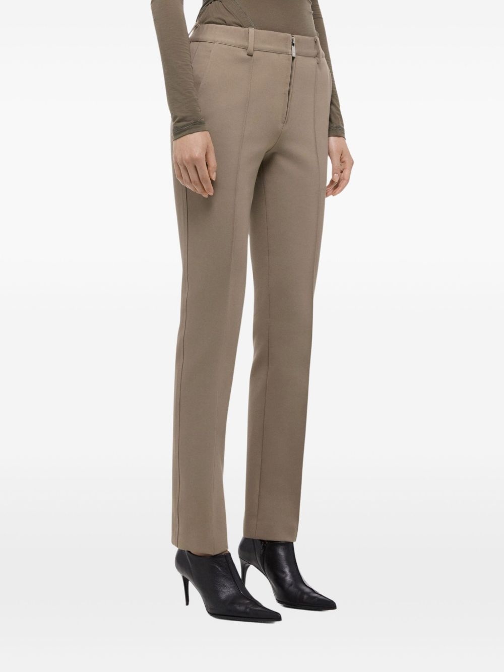 straight-leg trousers - 5