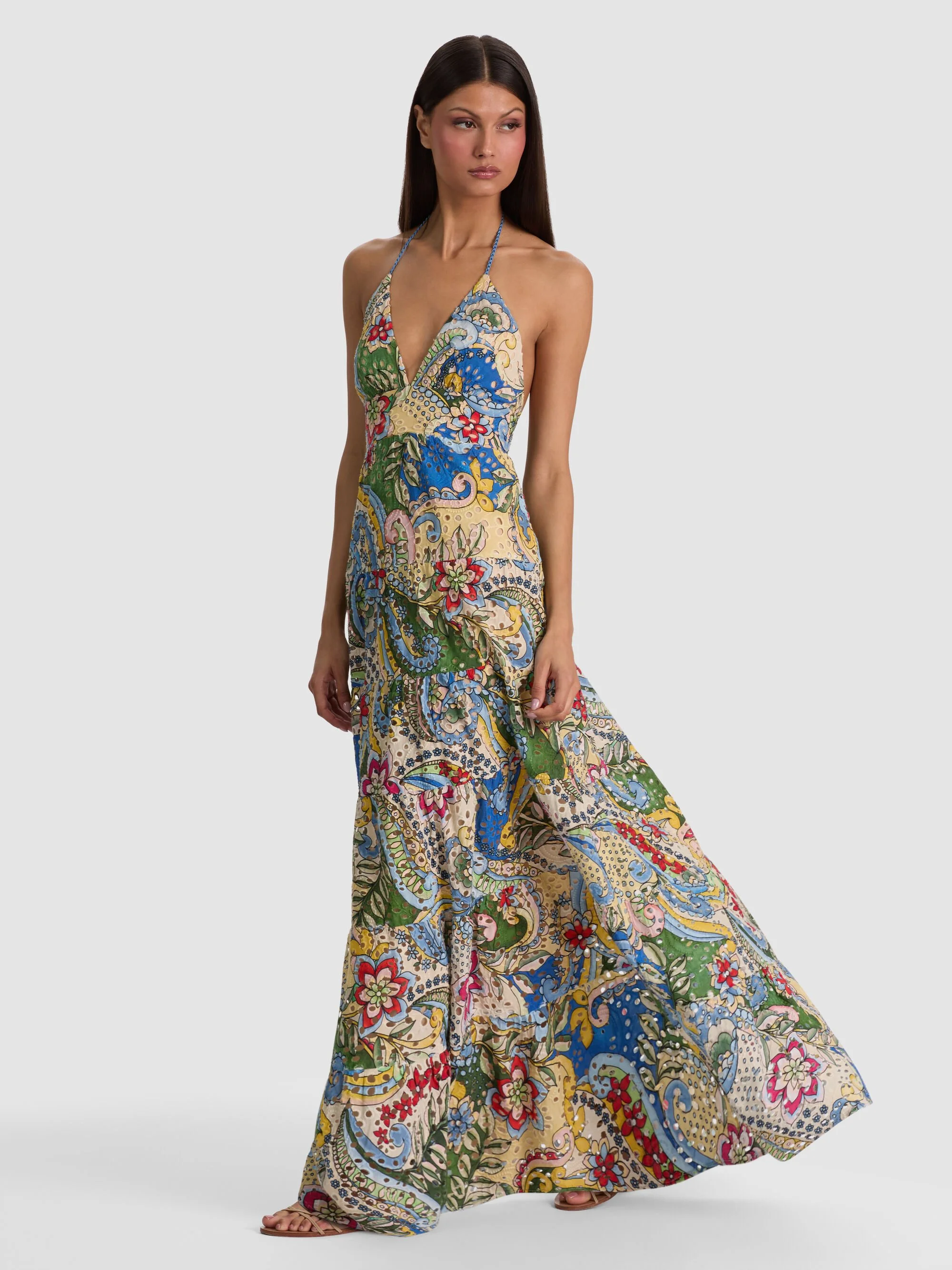 KAROLINA TIERED MAXI DRESS - 1