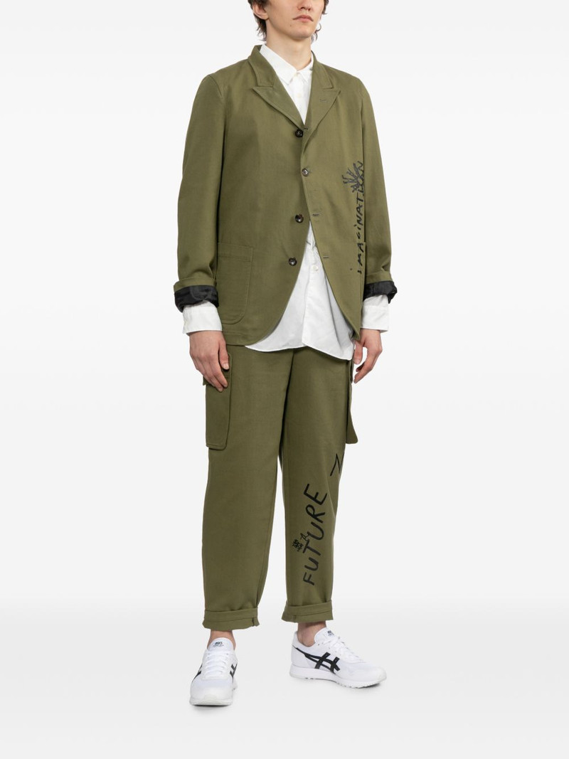 Comme des Garçons SHIRT single-breasted blazer outlook