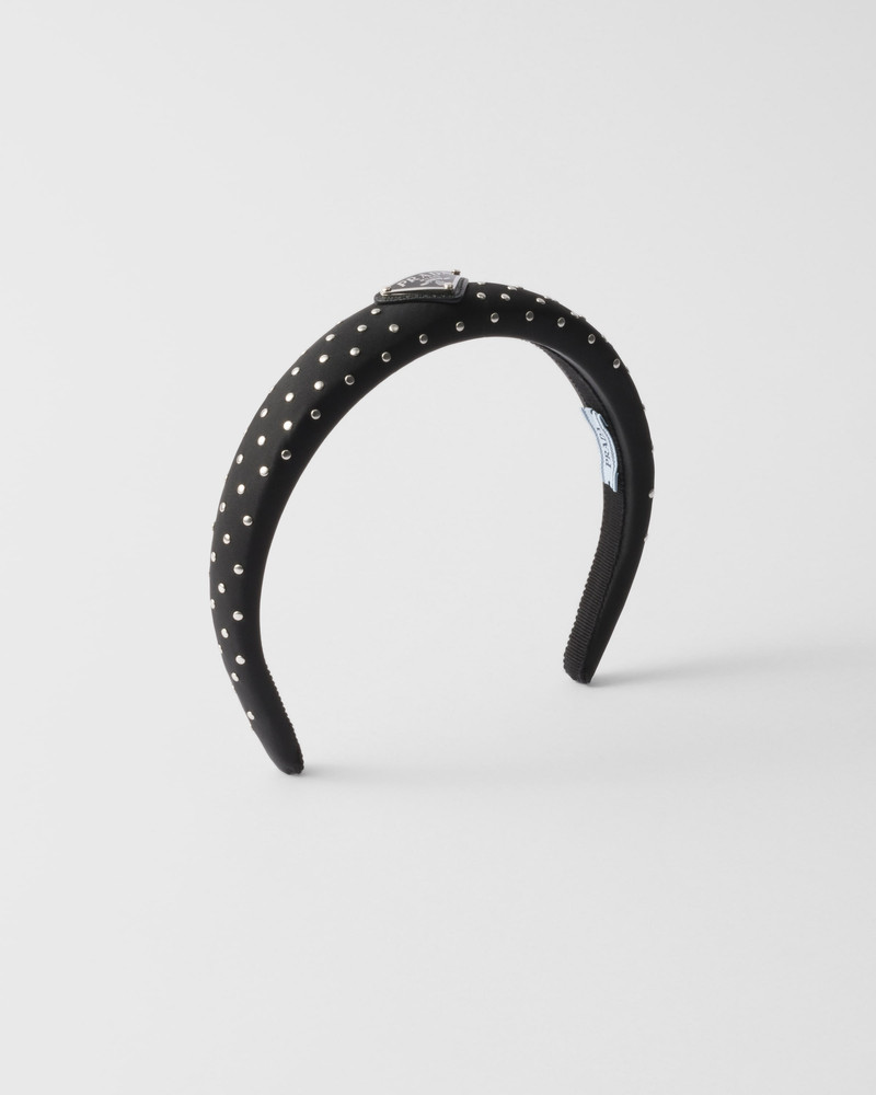 Studded Re-Nylon headband 1