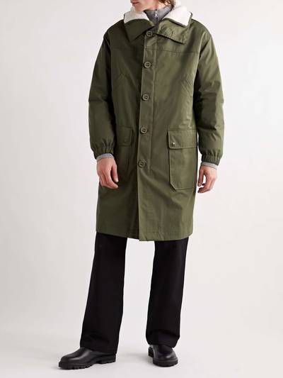 Yves Salomon Cotton-Blend Parka with Detachable Shearling and Shell Hooded Down Liner outlook