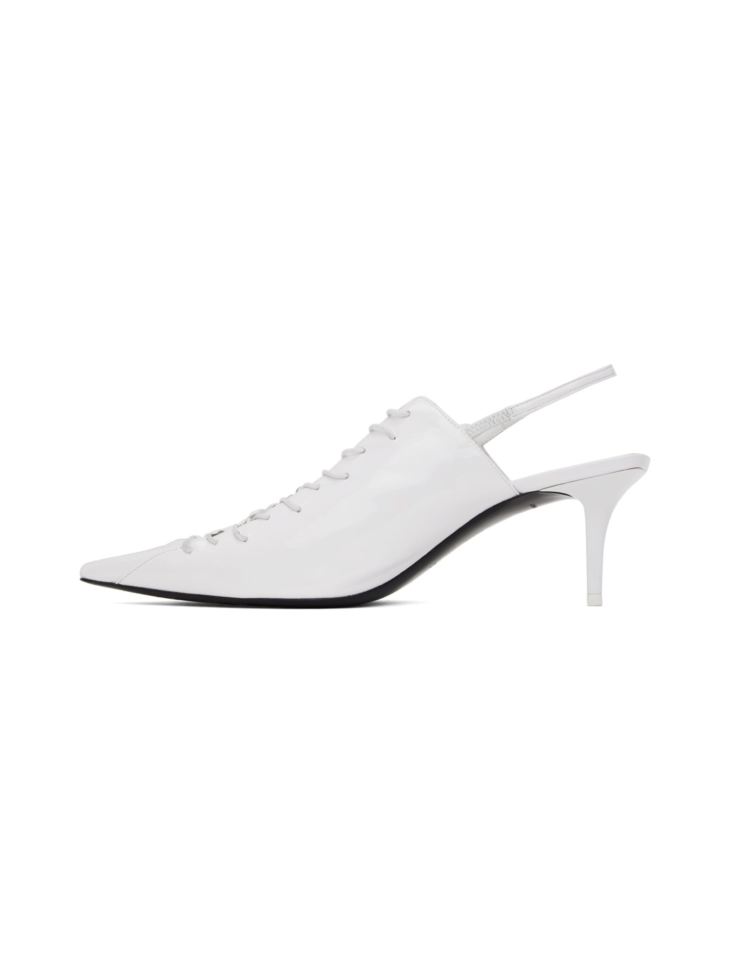 Jimmy Choo / Jean Paul Gaultier White Corset 60 Heels - 3