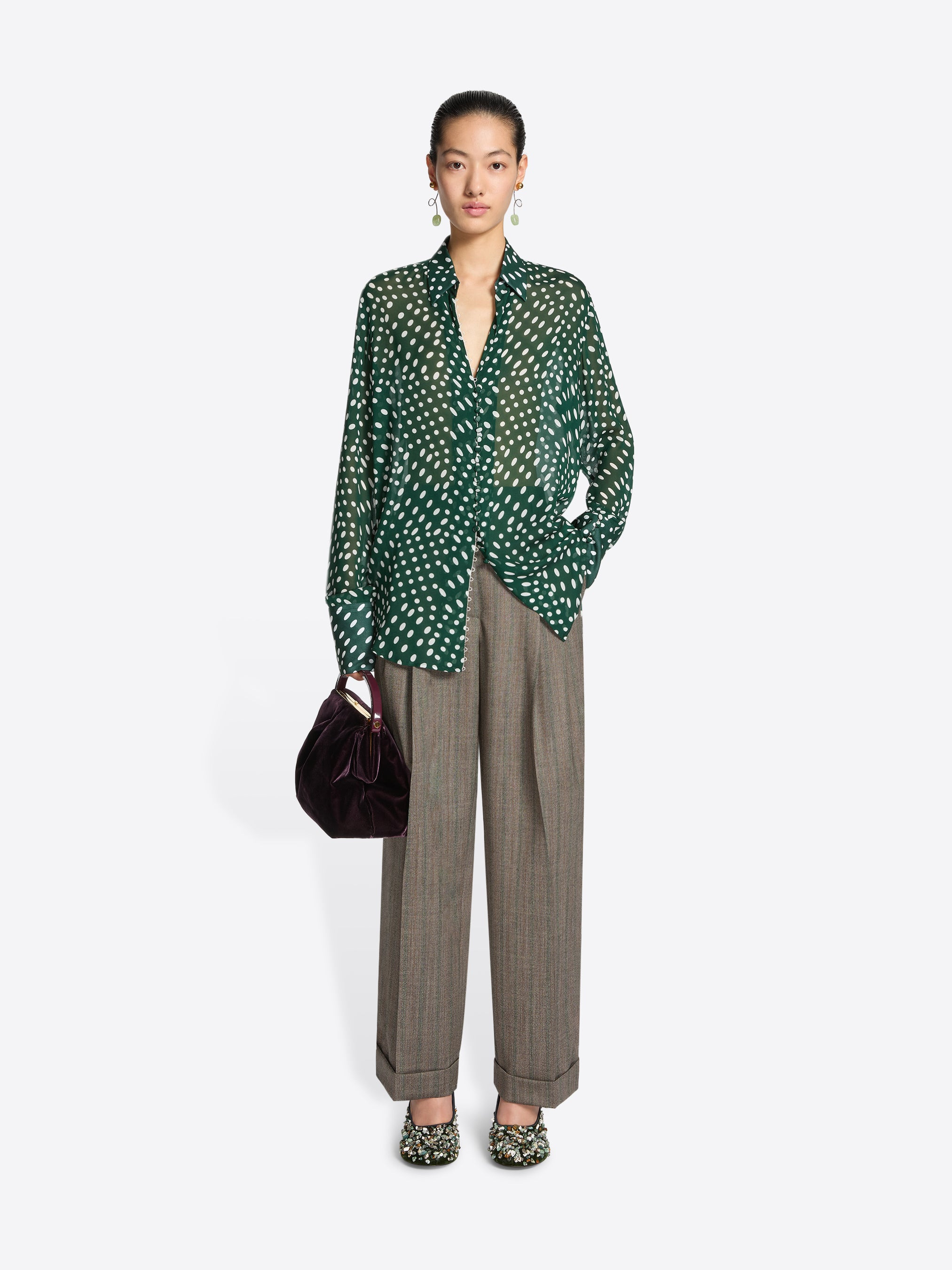 PRINTED VISCOSE SHIRT - 2