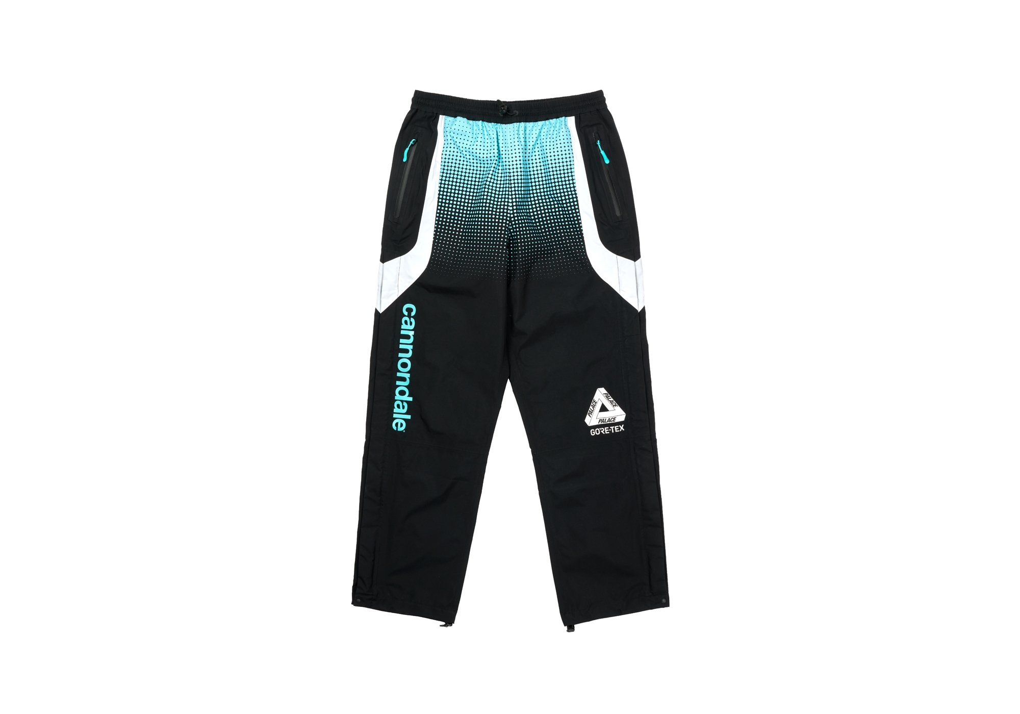 PALACE CANNONDALE MAD BOY GORE-TEX PACLITE PANT BLACK / MINT - 1