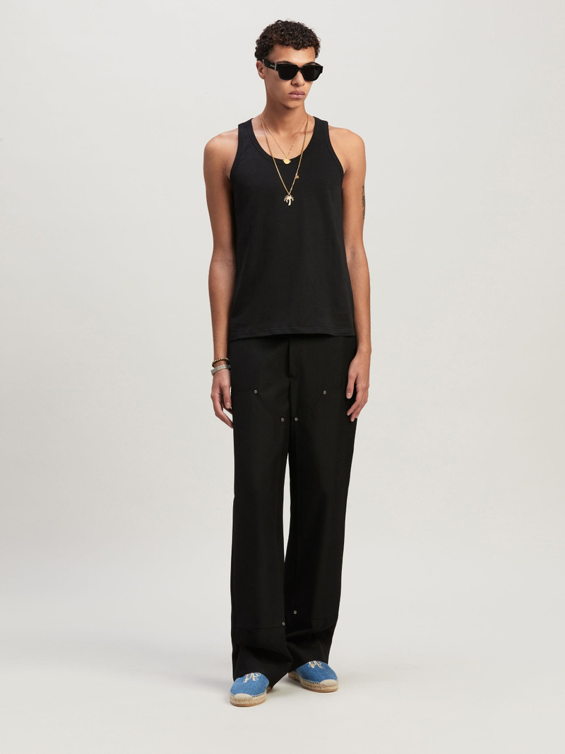 Palm Angels Monogram Workwear Pants outlook