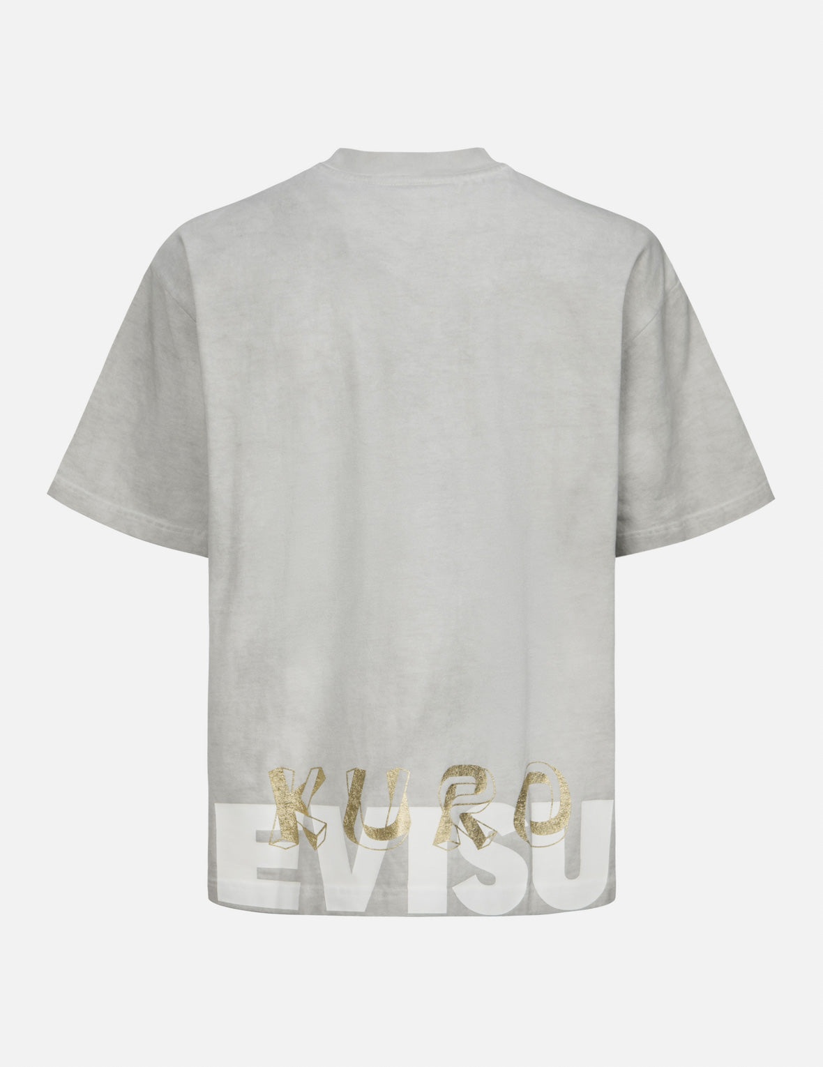 Spray Dyed Multi Logo Print Loose Fit T-shirt - 2