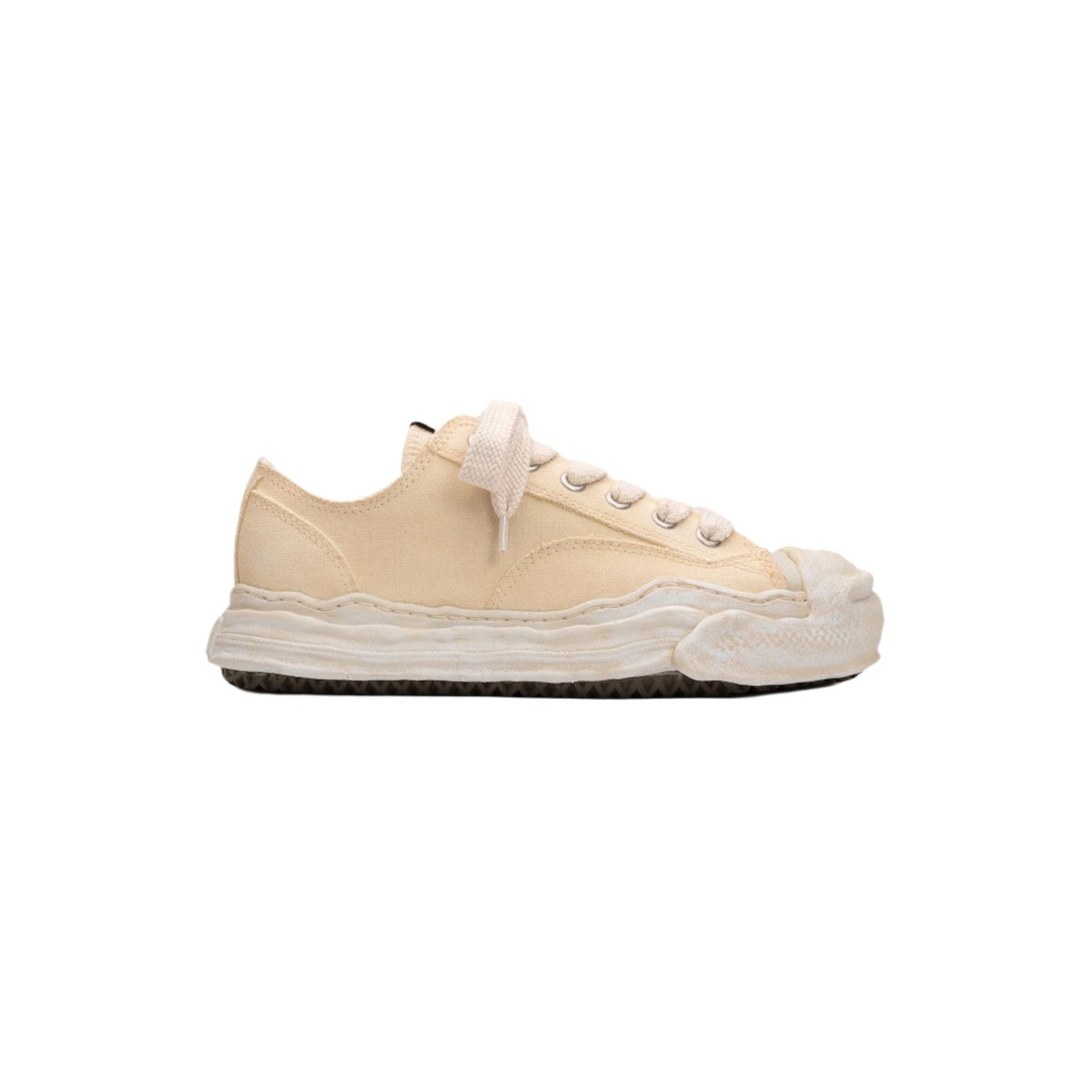 HANK LOW-TOP SNEAKERS (BEIGE) - 1