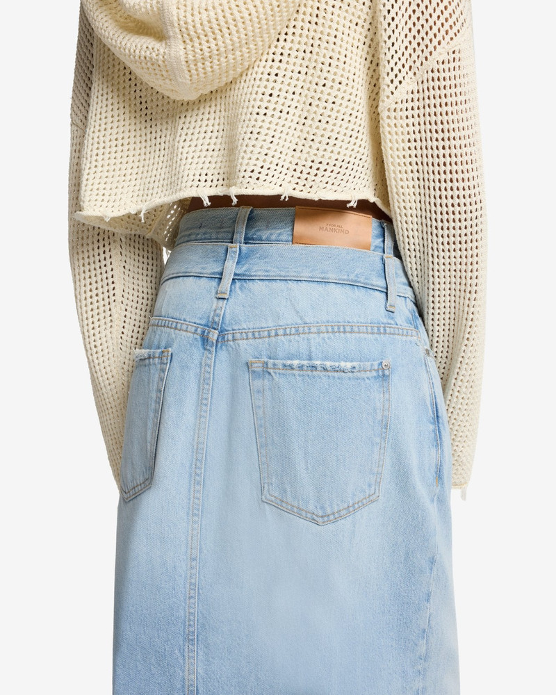 Double Waist Skirt in Bleach 6