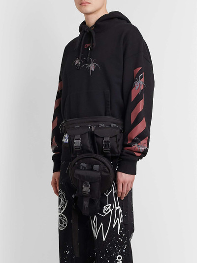 Off-White Convertible Ripstop, Canvas and Mesh Belt Bag outlook