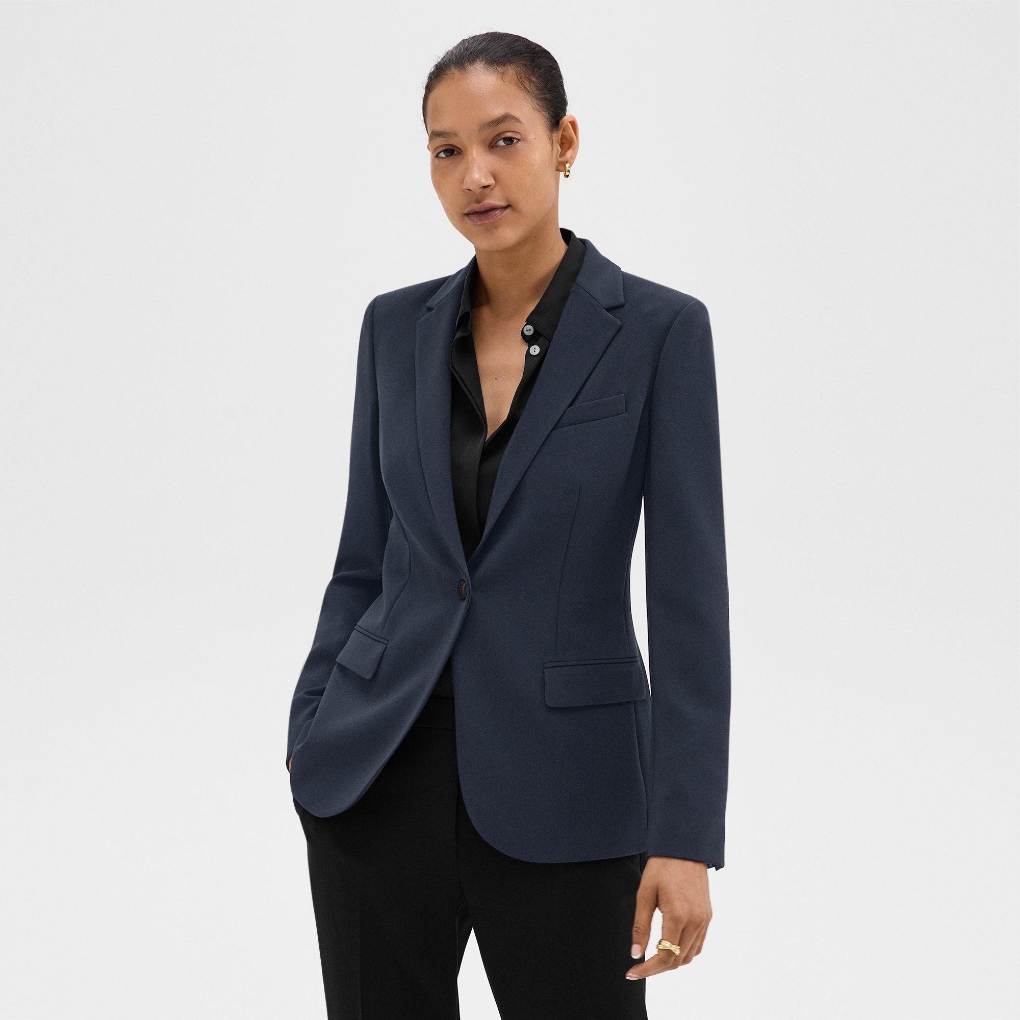 Staple Blazer in Admiral Crepe - 2