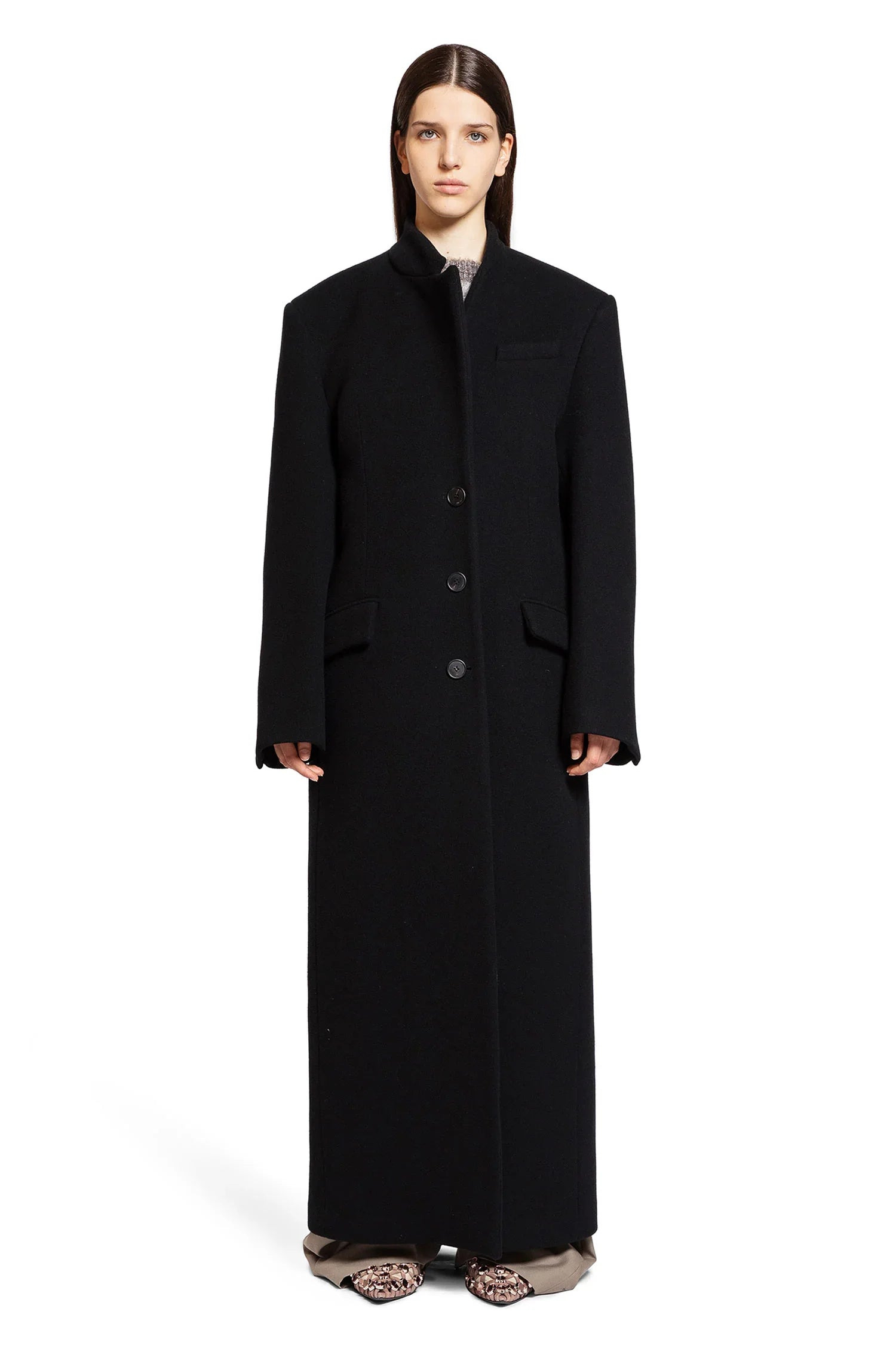 Long-Coat-In-Twill-Cloth - 2