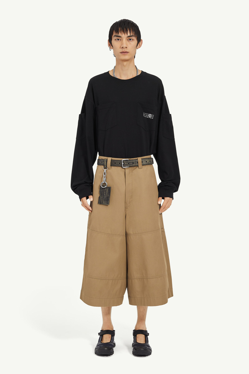 MM6 Maison Margiela Cotton Gabardine short outlook